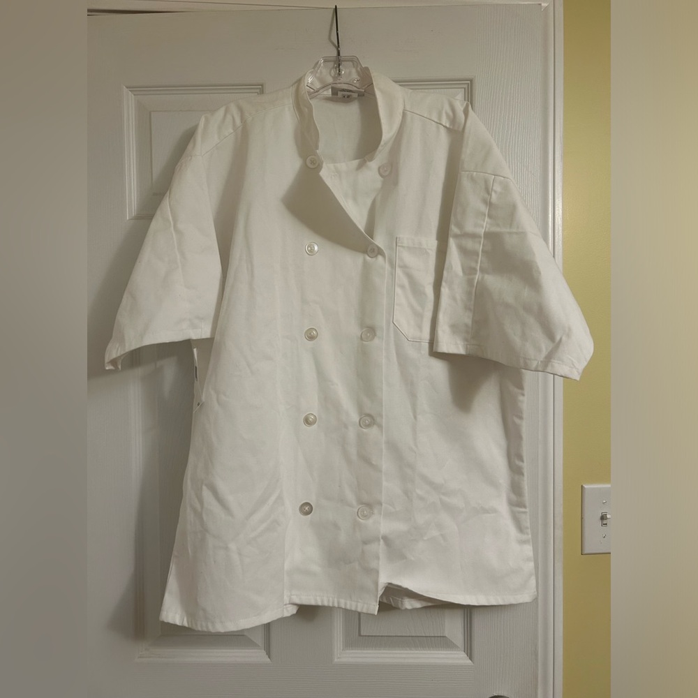 Uncommon Threads White Double-Breasted Chef Coat